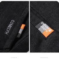 Pantalones Casuales Para Hombre Invierno Terciopelo Grueso Cálido Ajustados Estilo Recto Elásticos Pantalones Largos Para Jóvenes - details 17