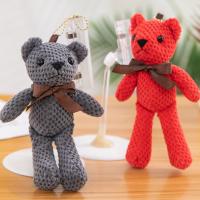 Muñeco De Llavero Oso De Naranja Super Bonito 16cm Peluche Suave Juguete Creativo Regalo De Cumpleaños Para Mujeres Material De Algodón - details 8