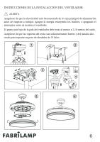 Fabrilamp - Ventilador Dc Esparta Plata 91Ø 72w 6120lm 3asp.desp 3000-4000-6000k Remoto+temporizador+memoria - details 10