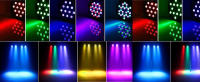 Foco LED de 36 W, Luz Colorida RGB, Iluminación de Escenario LED controlada por Voz, con control DMX y control remoto, ajustado para decoraciones de Bodas en bares - details 1