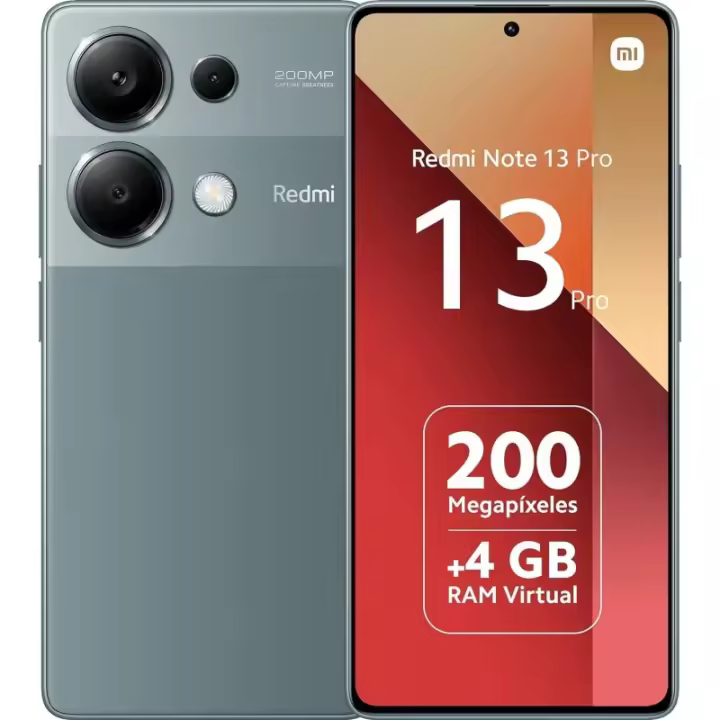 Xiaomi Redmi Note 13 Pro 256GB - Pantalla 120Hz - Cámara 200MP - 5000mah - 1