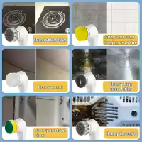 Cepillo De Limpieza Eléctrico Multifuncional 5-en-1 Recargable Por USB Herramienta De Limpieza Para El Baño Y Cocina Cepillo De Lavado Para Platos Y Bañera - details 8