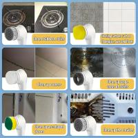 Cepillo De Limpieza Eléctrico Multifuncional 5-en-1 Recargable Por USB Herramienta De Limpieza Para El Baño Y Cocina Cepillo De Lavado Para Platos Y Bañera - details 8