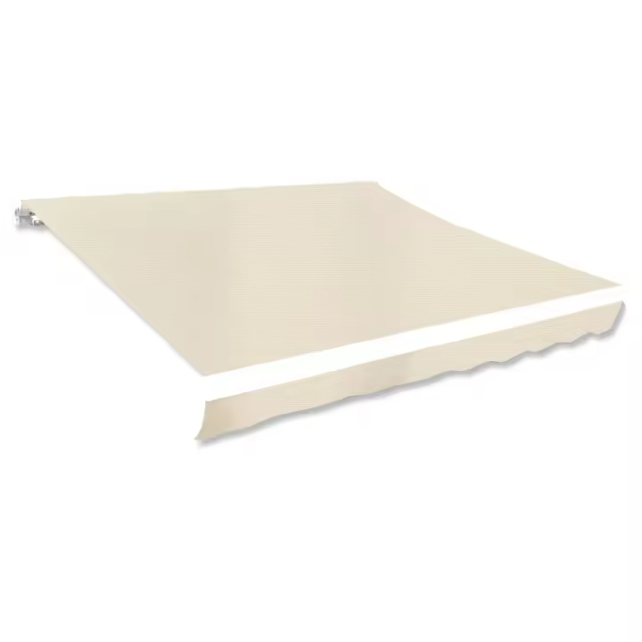 Toldo de lona color crema 3x2,5 m sin armazón - 1
