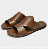 CLOHOO Sandalias De Cuero Para Hombre Casual Cómodas Y Antideslizantes De Verano Calzado De Lujo Para Exteriores Talla Verdadera - details 5
