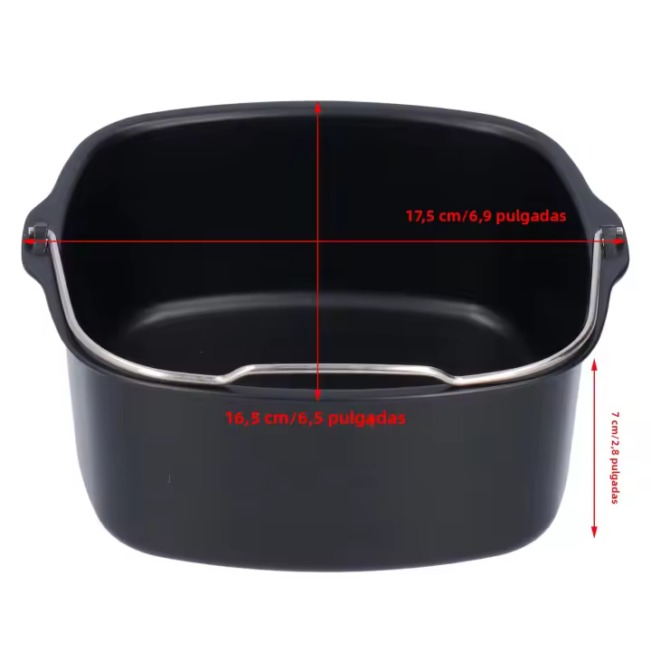 Molde De Pastel De Hierro Ecológico Para Hornear Adecuado Para Modelos HD9925 HD9860 HD9905 Tamaño 17.5cm Y 22cm Accesorios Para Fritera - 1