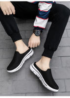 Zapatillas De Hombre Verano Transpirables Para Uso Doméstico Con Suela Gruesa Moda Pareja Zapatos Comodidad Al Caminar Chanclas Hombre - details 7