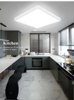 Lámpara De Techo LED Moderna 110V 220V Cuadrada Dimmable Para Cocina Comedor Dormitorio Luz De Techo 28W/30W/40W/50W - details 13