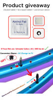 Tubo De Bicicleta CYDY TPU 35g Tamaño 20" Para Rueda De 20x1.5 1.75 1.95 2.1 2.25 2.35 Con Válvula De 45mm BMX Cámara Ciclismo Pneumático Tyre - details 4