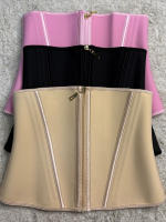 Faja Colomniana De Compresión Doble Para Mujer Control De Abdomen Postparto Modeladora Y Adelgazante Talla XS-3XL Color Negro - details 14