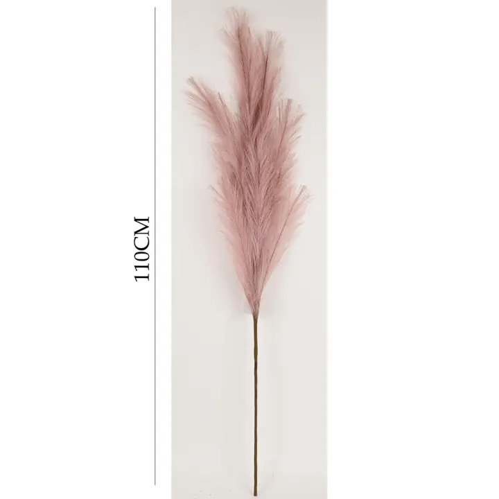 Poenia Arte Floral - Hierba de Pampas Artificiales 110cm - REF 630379 - Decoración Duradera - 1
