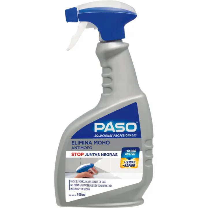 Paso Elimina Moho 500ml - Limpiador de Moho y Blanqueador de Juntas - 1