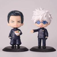 Figuras De Acción Anime Jujutsu Kaisen 10pcs PVC Geto Suguru Satoru Gojo Juguetes Ornamentos De Muñecos Para Niños - details 2
