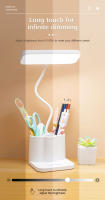 Lámpara De Escritorio LED Recargable USB Protección Ocular Para Lectura Y Dormitorio Luz Nocturna Para Estudio Y Oficina - details 12