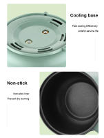 Máquina De Cocina Eléctrica Multifuncional 1.7L Capacidad Single/Double Layer Hot Pot Mini Olla Eléctrica Inteligente Con Sello Antideslizante - details 10