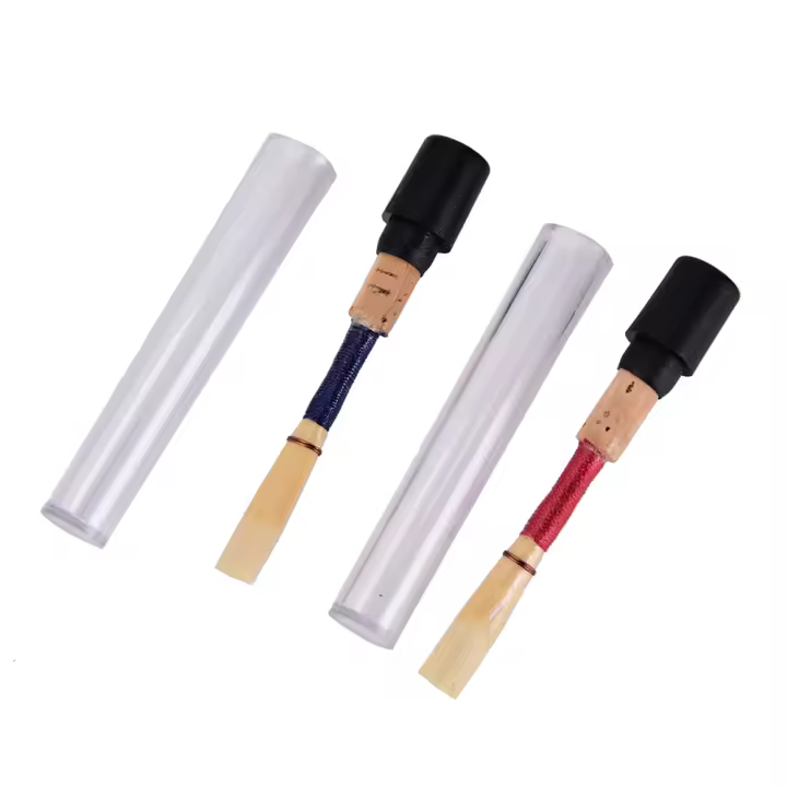 1Pc Bulrush Oboe Reeds Mordaza Suave Para Bocina Orquestal Medio Parte De Instrumento De Viento Con CKeys Largo 7.38cm - 1