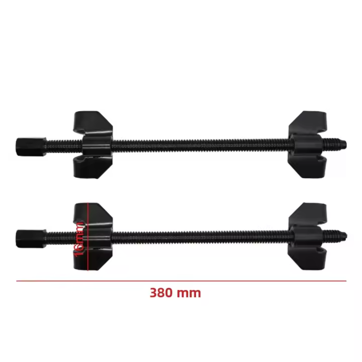 Compresor De Resorte De 380mm 2 Piezas Herramientas De Reparación De Amortiguadores De Suspensión De Automóviles Material De Aluminio Y Acero Carbono - 1