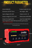 Cargador De Batería Para Coche Y Motocicleta 12V Inteligente Carga Rápida Con Pulso Y Mantenimiento Pantalla LED Moto Cargador De Batería - details 14