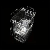 Caja De Cría De Peces Ornamentales Multifuncional Incubador De Peces Y Camarones Doble Caja De Cría De Guppys Betta - details 9