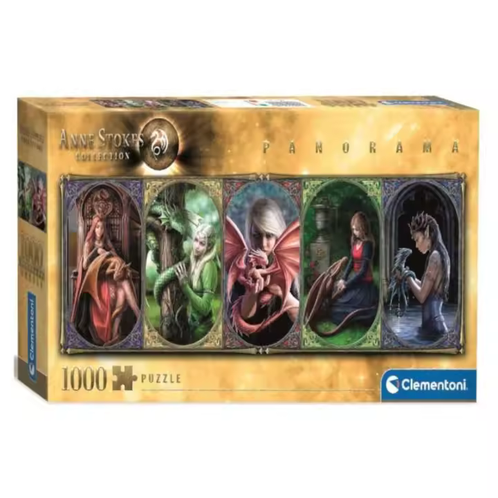 Puzzle 1000 Piezas Amistad de Dragones - Clementoni - 1