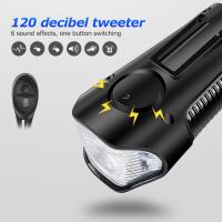 Luz para Bicicleta con Cuentakilómetros y Bocina Recargable USB, el interior Bike Delantera y Luz Trasera Bicicleta, Velocímetro Impermeable LED Luz Bicicleta Set, Luz Bicicleta para Carretera y Montaña Segurad PARA LA Noche - details 2
