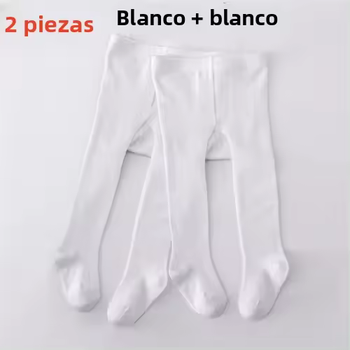 Tirantes De Bebé Para Niñas 1/2pcs Nativos De Nueva Nacida Casual Toddler Pantimedias Blancas Negras Leggings 0-24 Meses - 1