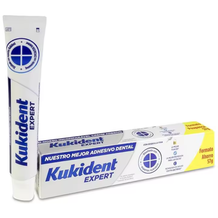 Kukident Expert Crema Adhesiva Sabor Fresco 57G - 1