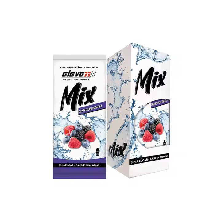 Saborizante Mix, Varios Sabores, Packs de 24 Unidades  (9g/u) - ELEVENFIT - 1
