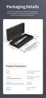 Cuchilla Universal Desoldadora Qianli DP Con Mango 012 Herramienta Para Desmontaje De PCB Matriz IC BGA CPU NAND Tool De Reparación Electrónica - details 9