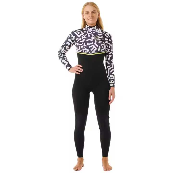 Rip Curl Traje De Neopreno Con Cremallera Larga Y Manga Libre Ebomb 4/3 Mm Gb Sub - 1