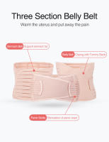 Cinturón De Recuperación Postparto 3 En 1 Corset Ajustable Para Mujeres Embarazadas Modelador De Cintura Y Abdomen Material Nylon Poliéster Algodón - details 5