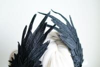 Clip De Pelo Con Alas De Angel Feathers Accesorios De Peluquería Lolita Anime Cosplay Negro Y Blanco Para Halloween Uso Unisex - details 7