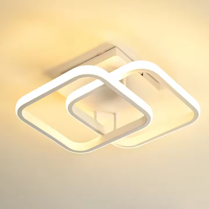 Luz de techo pequeña LED Modern Creative iluminación para interiores pasillo Balcón pasillos Fuente De Luz LED incluye no dimmable instalación semiflinal - 1