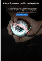 LED Powerball De Gyroscopio Para Muñeca, Entrenador De Fuerza De Músculos De Mano Y Brazo, Ejercicio De Resistencia Self-Starting - details 1