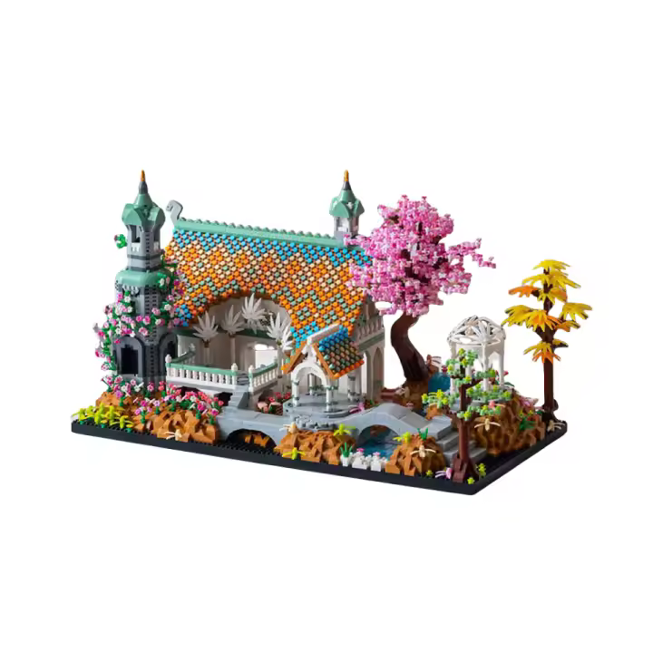 Juego De Bloques De Construcción Mágico Y Encantador Mystical Valley Set De Juguetes Creativos Para Adultos Enhance Skills De Motriz Finos - 1