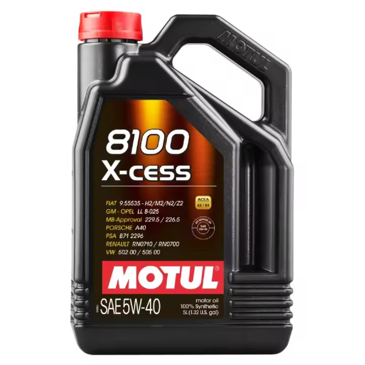 Motul 102870 - Aceite de motor 8100 X-cess (5W40, 5L) - 1