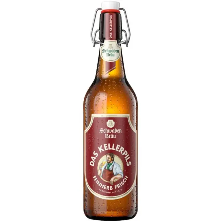 6 uds x Schwaben Brau Das Helle 50cl cerveza Alemana tipo pils / pilsen - 1
