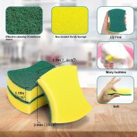Juego De Esponjas De Limpieza Multifuncional 8/16/32 Piezas Pads De Escalofrío Doble Cara Duraderos Para Uso Doméstico Y De Cocina - details 1