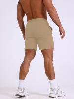 Shorts Deportivos Para Hombre Con Impresión De Cabeza De Vaca Para Entrenamiento Running Shorts De Entrenamiento - details 2