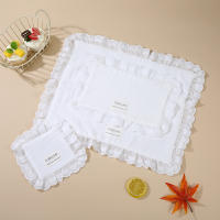Mantelones De Encaje De Algodón Suave Para Comida Decoración De Fiesta Regalo Para Casa De Amistad Estilo Japonés Rectangular - details 7