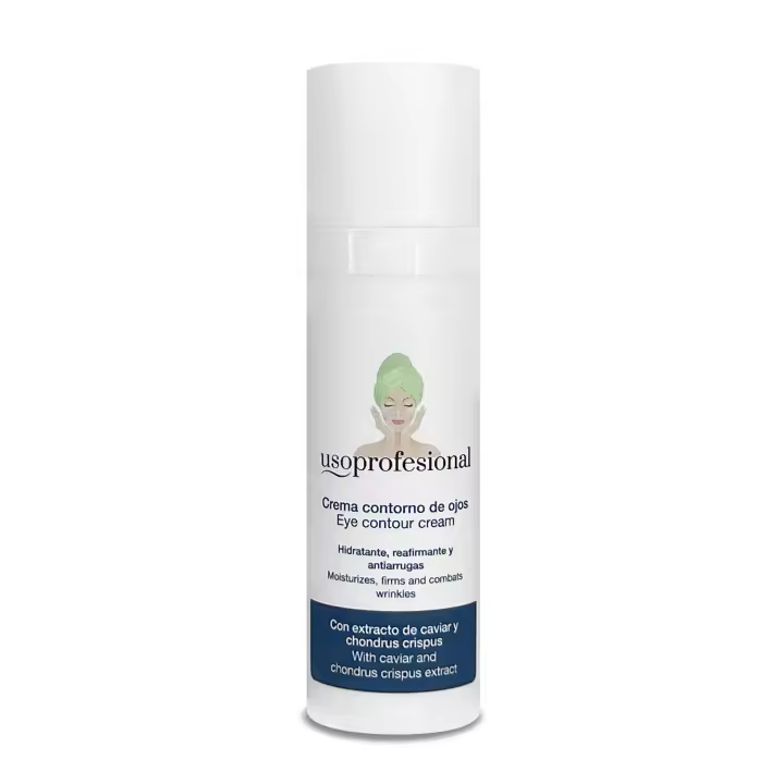 Crema Contorno de Ojos con Extracto de Caviar y Chondrus Crispus - 30 ml - Crema de Ojos Reparadora Hidratante, Reafirmante y Antiarrugas - 1