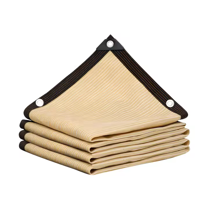 Paño de sombra Premium, tela protectora UV duradera con ojales y bordes reforzados, pantalla de privacidad perfecta para patios al aire libre, jardines, pérgolas y toldos, 1 unidad，Sombra Premium UV Duradera, Ojales y Bordes Reforzados - 1
