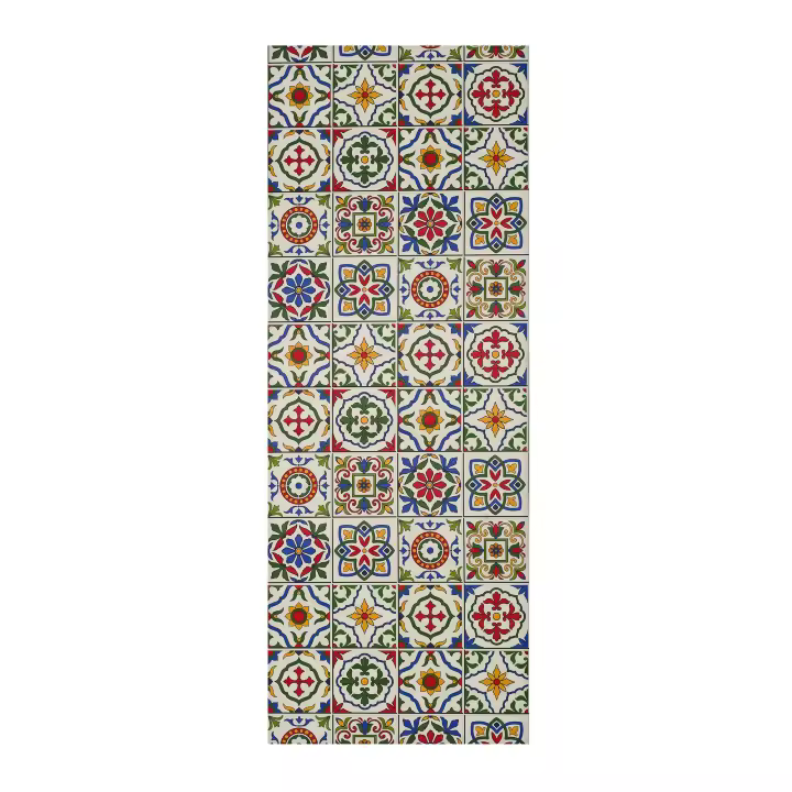 ALFOMBRAS IBERIA  Alfombra Vinílica Pasillo  Alfombra PVC para Pasillo, Cocina o Salón Antideslizante  Varias Medidas Disponibles  Varios Estampados/Colores - 1