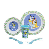 Set vajilla infantil micro Bluey y Bingo 5 piezas - Bluey - details 2