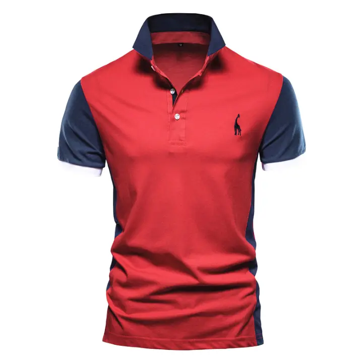 Camiseta de manga corta para hombre, novedad de Verano, de Algodón POLO, camiseta informal para hombre - 1
