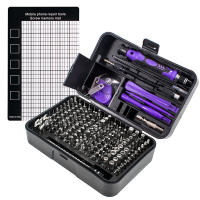 Juego De 170 Destornilladores Magnéticos En 1 Kit De Herramientas Para Reparación De Teléfonos Cámara PC Con Llaves De Fijación - details 2