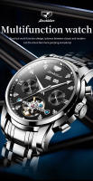 Reloj Métrico Automático Multifuncional JSDUN Para Hombres Elegante Reloj De Pulsera Casual Con Manos Luminosas Resistente Al Agua Y Choque - details 0