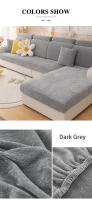 Cubierta De Sofá Minimalista De Color Sólido Moderna Universal Para Todas Las Estaciones Antideslizante Resistente a La Suciedad Amigable Con Mascotas Y Máquina - details 8