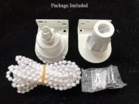 Kit de reparación de las persianas enrollables, complete with mecanismo de las persianas enrollables de 32mm, Cadena de las persianas enrollables y soporte de metal para las persianas enrolables, Carga Máxima 5kg Ternel - details 2