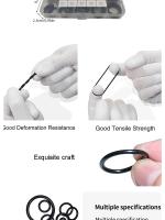 Juego De Anillos De Goma Para Sellado Alta Presión Banda Elástica De Nitrilo Kit De Reparación Anillos De Goma Para Sellado - details 3